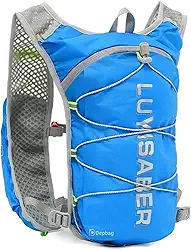 Mochila Colete Hidratação Squeeze Ciclismo Impermeável Resistente Traill Corrida de Rua Maratona Trilha Montanhismo com Suporte pra Bag de agua