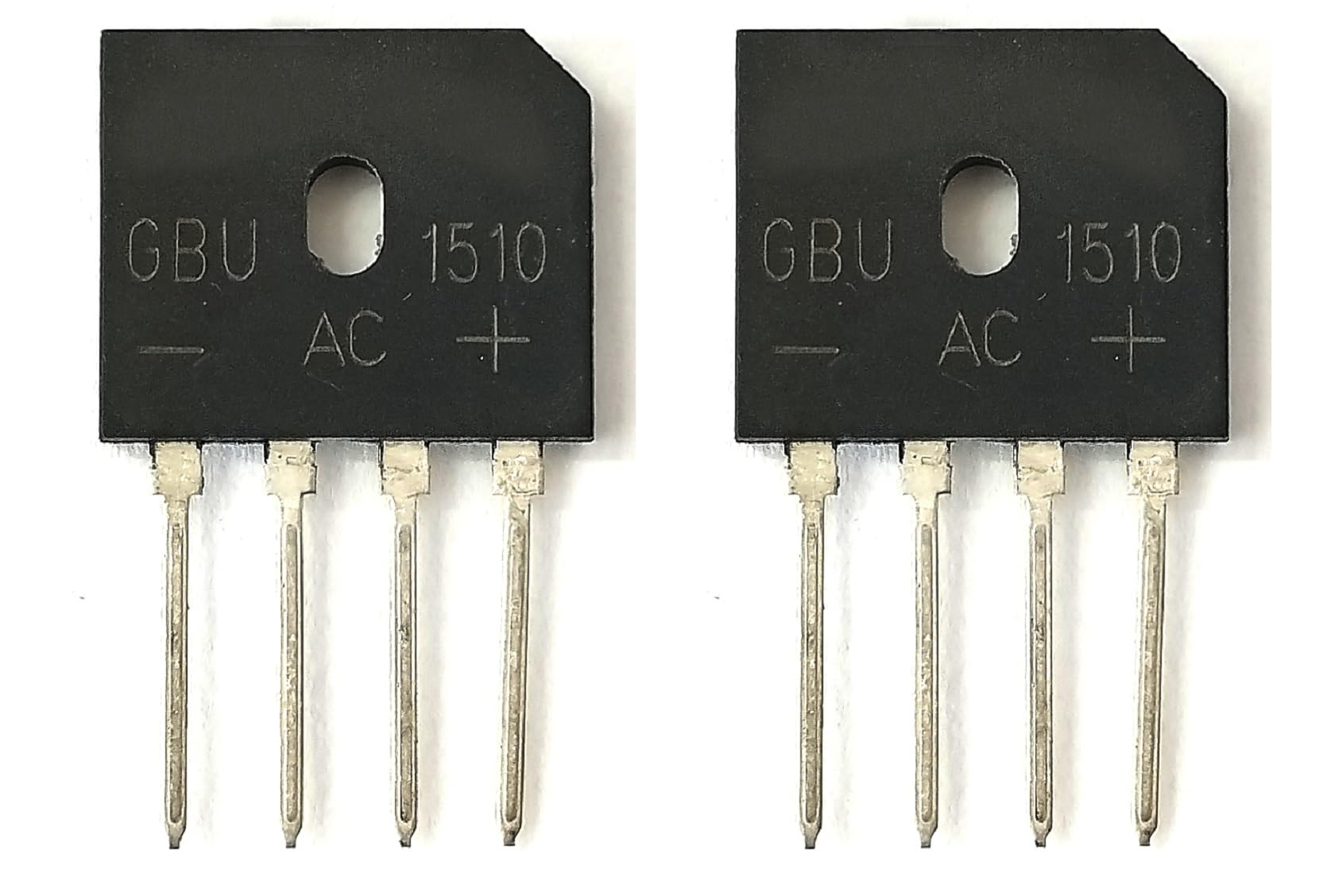 Steko (2 Pieces) GBU1510 Bridge Rectifier 15Amp 1000V Through Hole High | Electronic Components | Electronic Circuit Repair (B0CV15QDYL) Amazon Price History, Amazon Price Tracker
