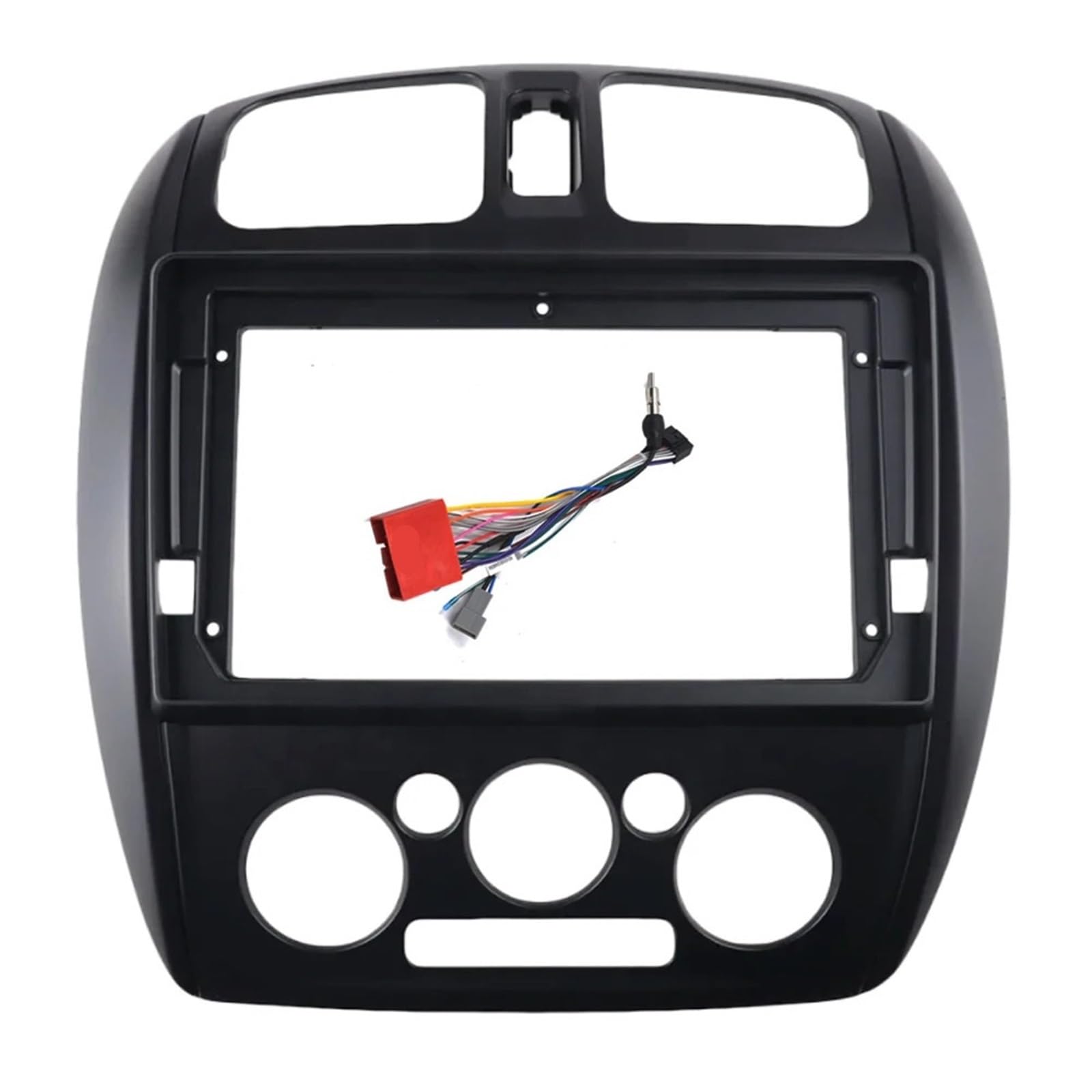 Compatible con Mazda 323 Compatible con Ford Laser Compatible con Haima Freema 2002-2008 (7/9 Pulgadas) Marco Fascia Adaptador Android Radio Audio Marcos para Dispositivos(7INCH Frame)