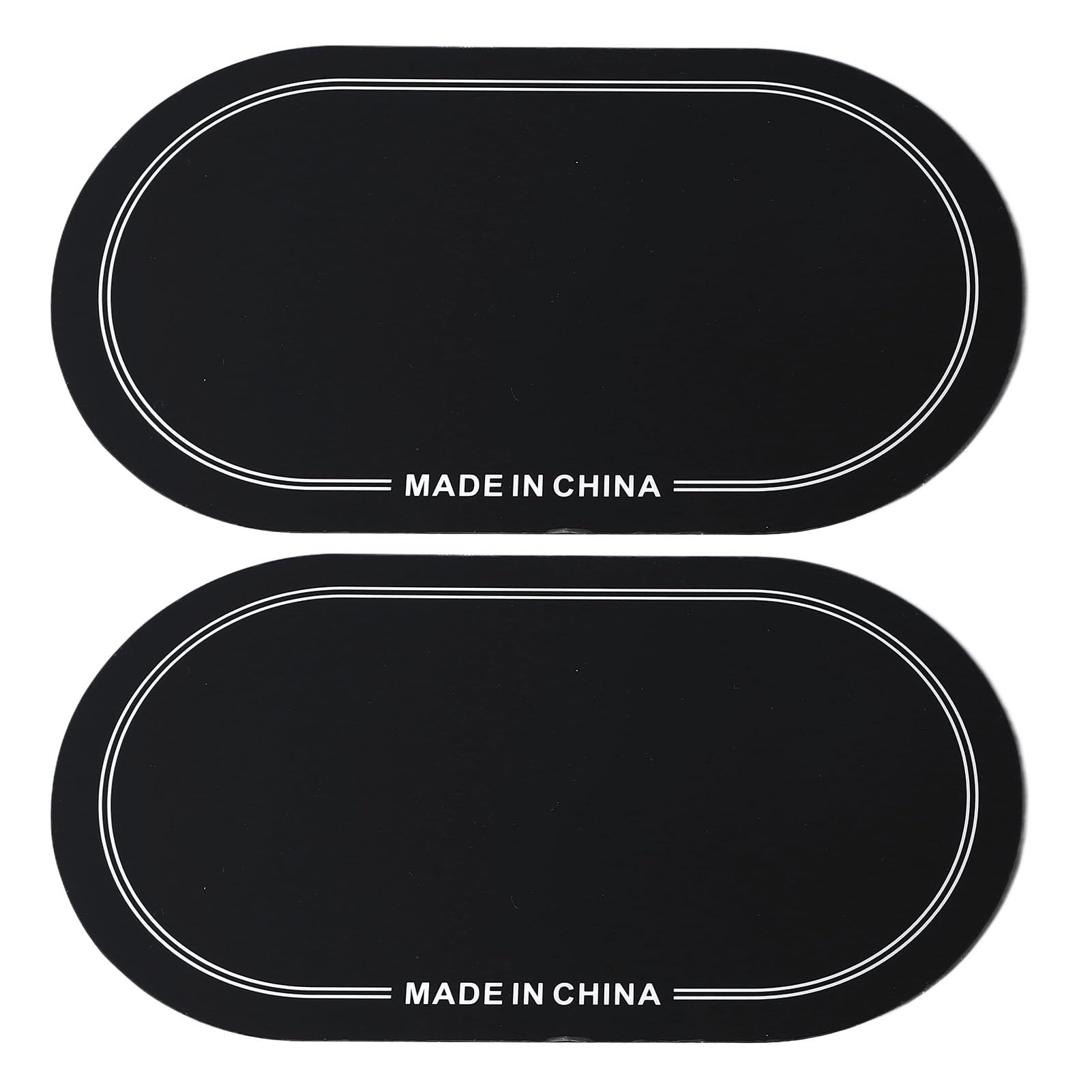 2-Pack Drum Dampening Patches, Professional PET Drumhead Protectors with Overtone Control for Practice & Performance