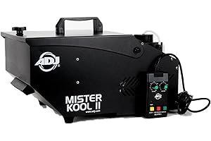 Outdoor Fog Machine Waterproof: American DJ Mister Kool II Low-Lying Water-Based Metal Smoke Fog Machine
