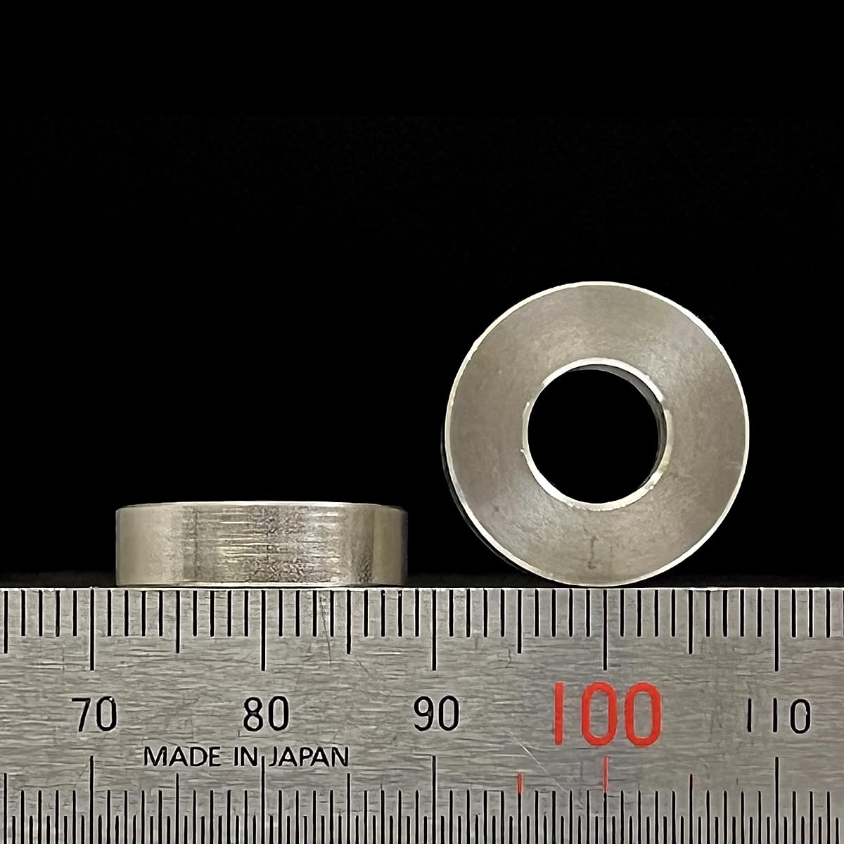 Amazon.co.jp: スペーサー ステンレス 内径8.2mm 外径18mm バイク用