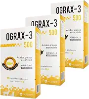 Ograx 500 Suplemento Ômega 3 Avert 30 Cap. 03 Unid.