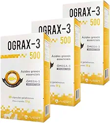 Ograx 500 Suplemento Ômega 3 Avert 30 Cap. 03 Unid.