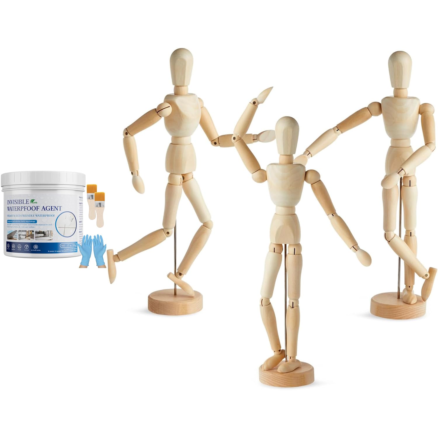 VERSAINSECT ck Posable Art Figure Model, Flexible Wooden Drawing