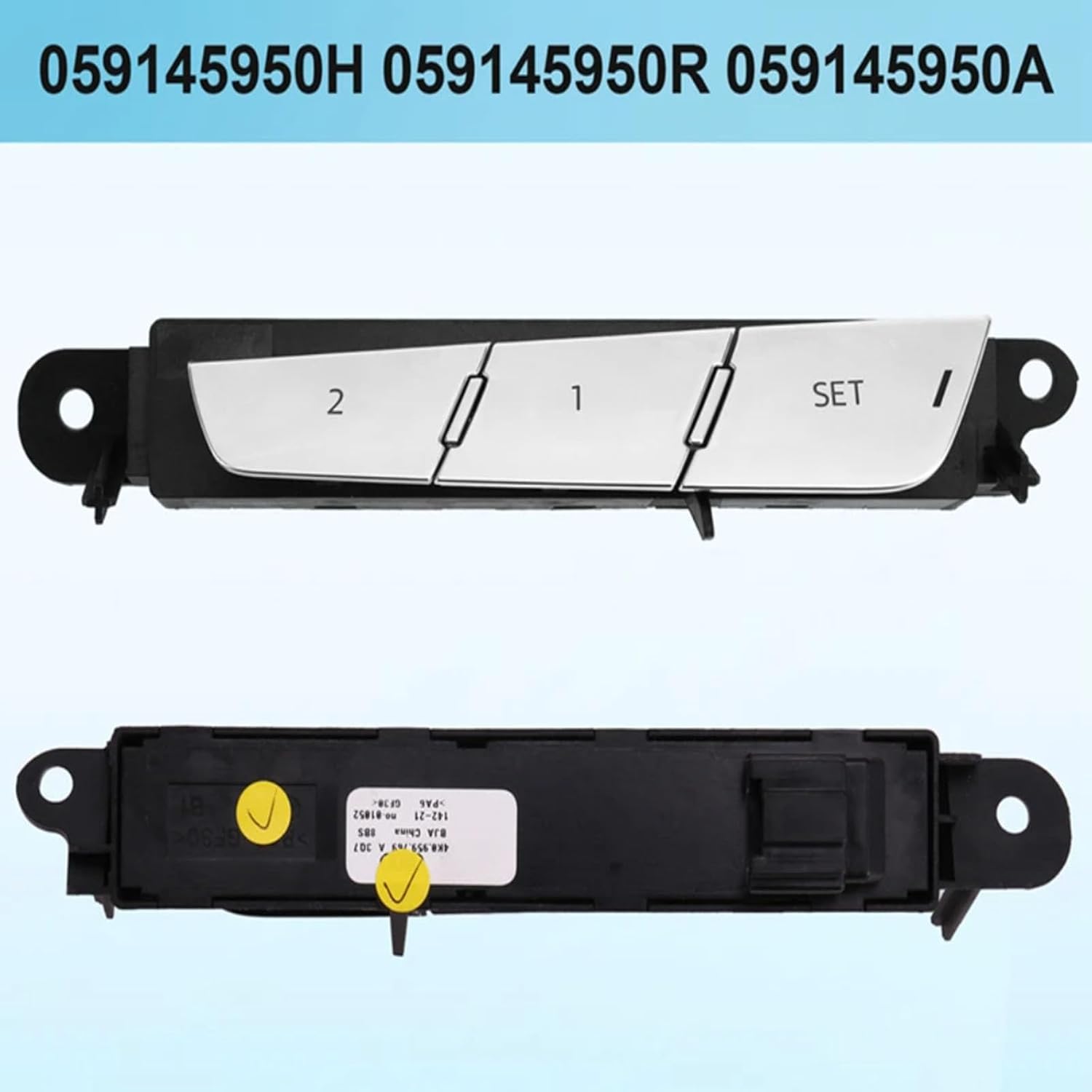 Power Seat Switch for Audi A6 C8 A7 2019-2024, Seat Memory Adjustment Button Switch 4K0959769A/4K0 959 769 A