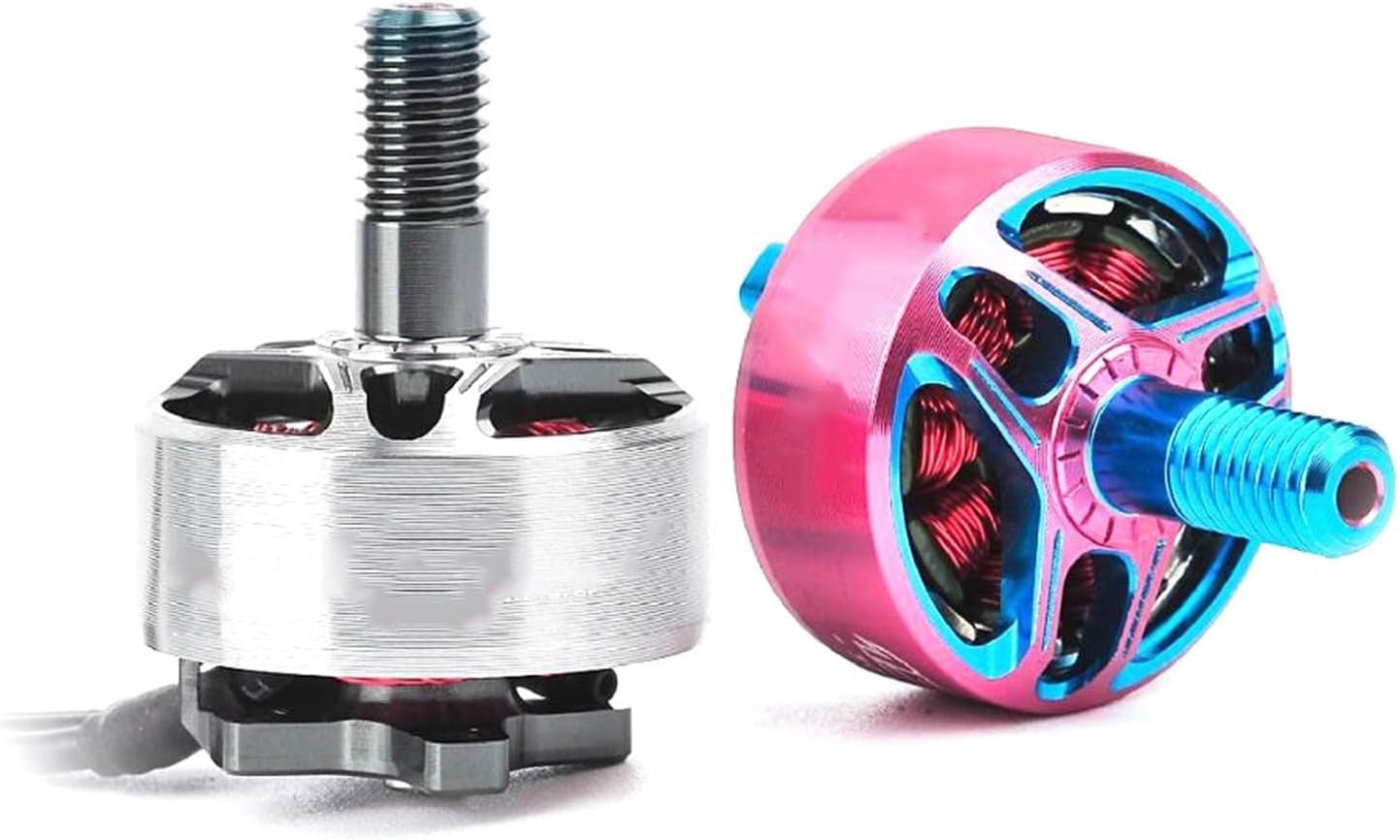 Drone Brushless Motor, for GTS-V2 1506 1506-4300KV 4-6S Brushless Motor - 4PCS Replacement Parts for RC Racing FPV Drone Accessories(4pcs Pink 4300KV)