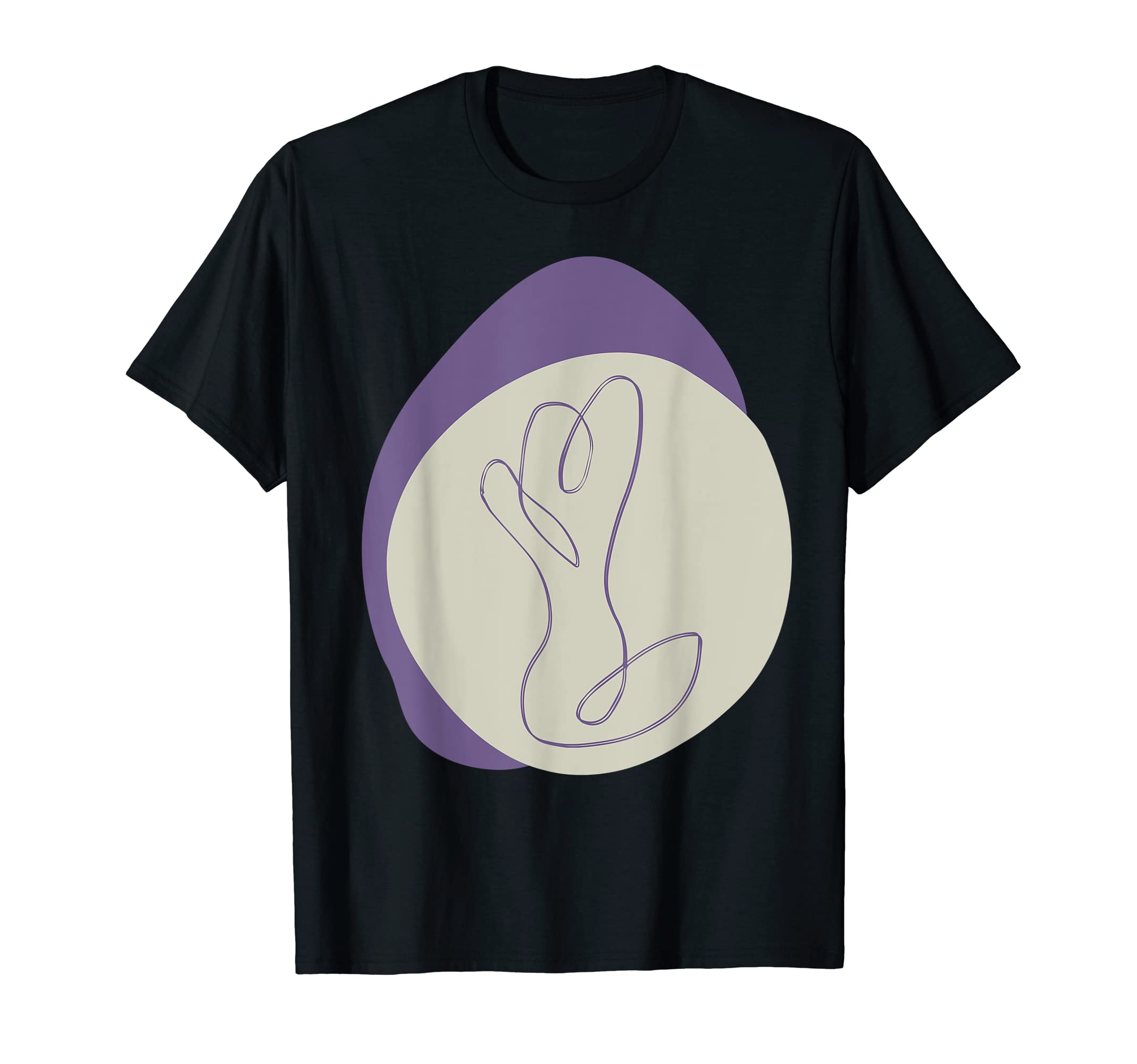 Abstract Art Morning Sit and Stretch 2 T-Shirt