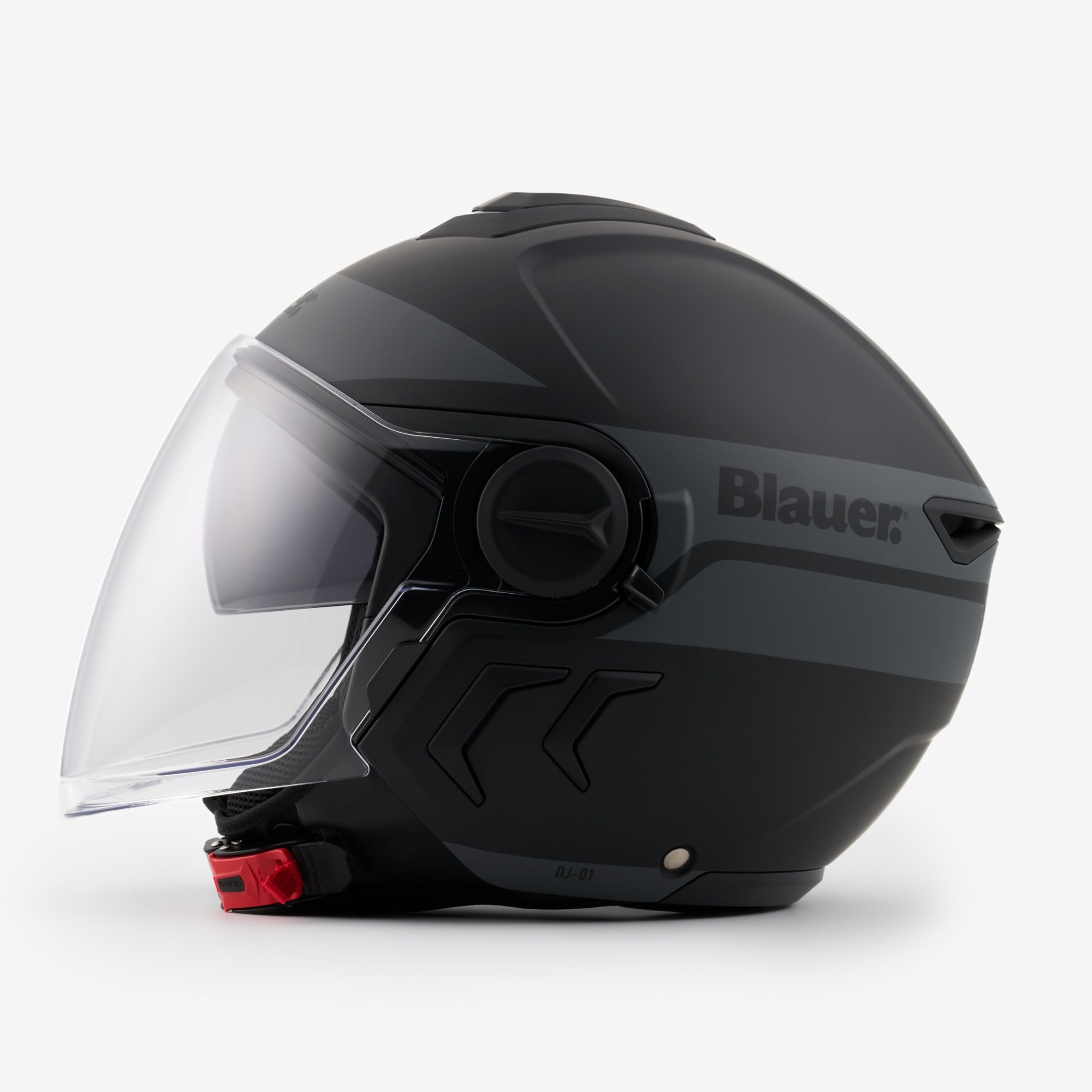Casco Blauer HT Demi Jet DJ01 GR.B negro mate XL