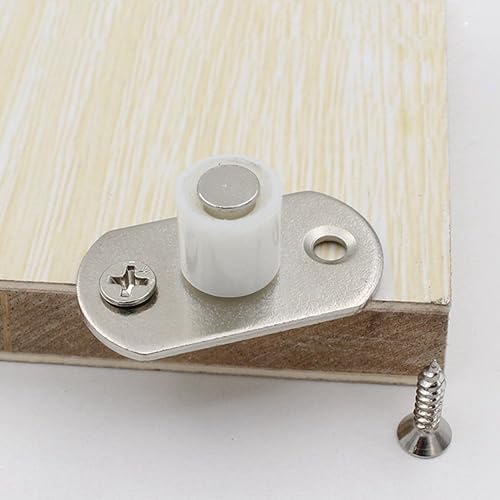 Miniatura 7 de Rueda de guía de nailon para puerta corrediza de granero, guía de rodillo guía de piso para herrajes de muebles, puertas móviles, puertas correderas