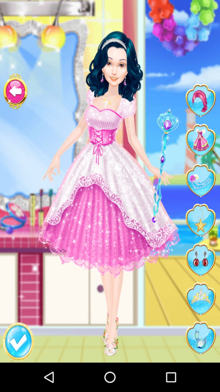 Spanish Princess Salon Dress Up Game For for