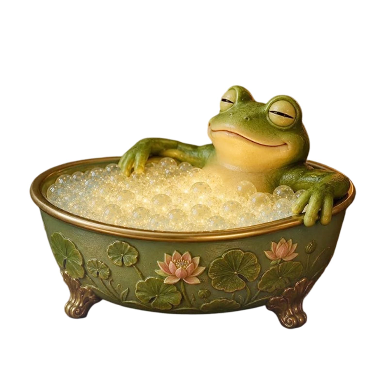 Yhplxyuus Bathtub Lamp Decor Lamp, Warm Animal Display Light for Bathroom Counter, Shelf Accent, and Tabletop Decor Use or Tabletop Display Areas