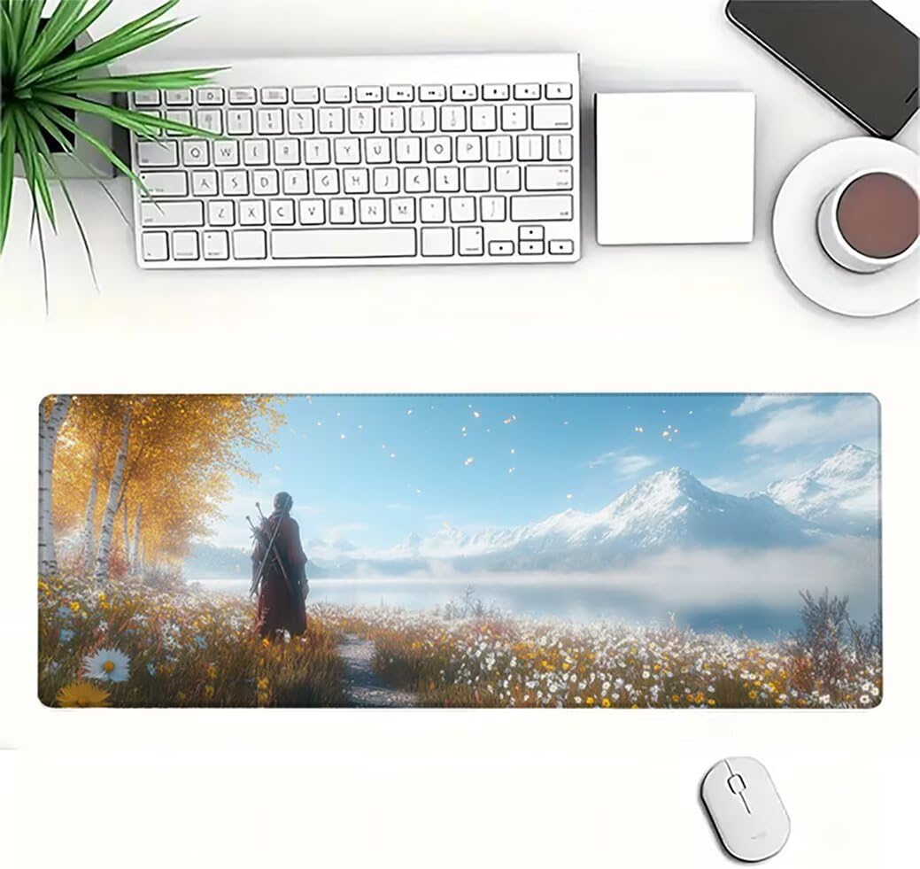 Genérico Lpfieonn Paisajes Gaming Alfombrilla Ratón 160x80cm PF-2509