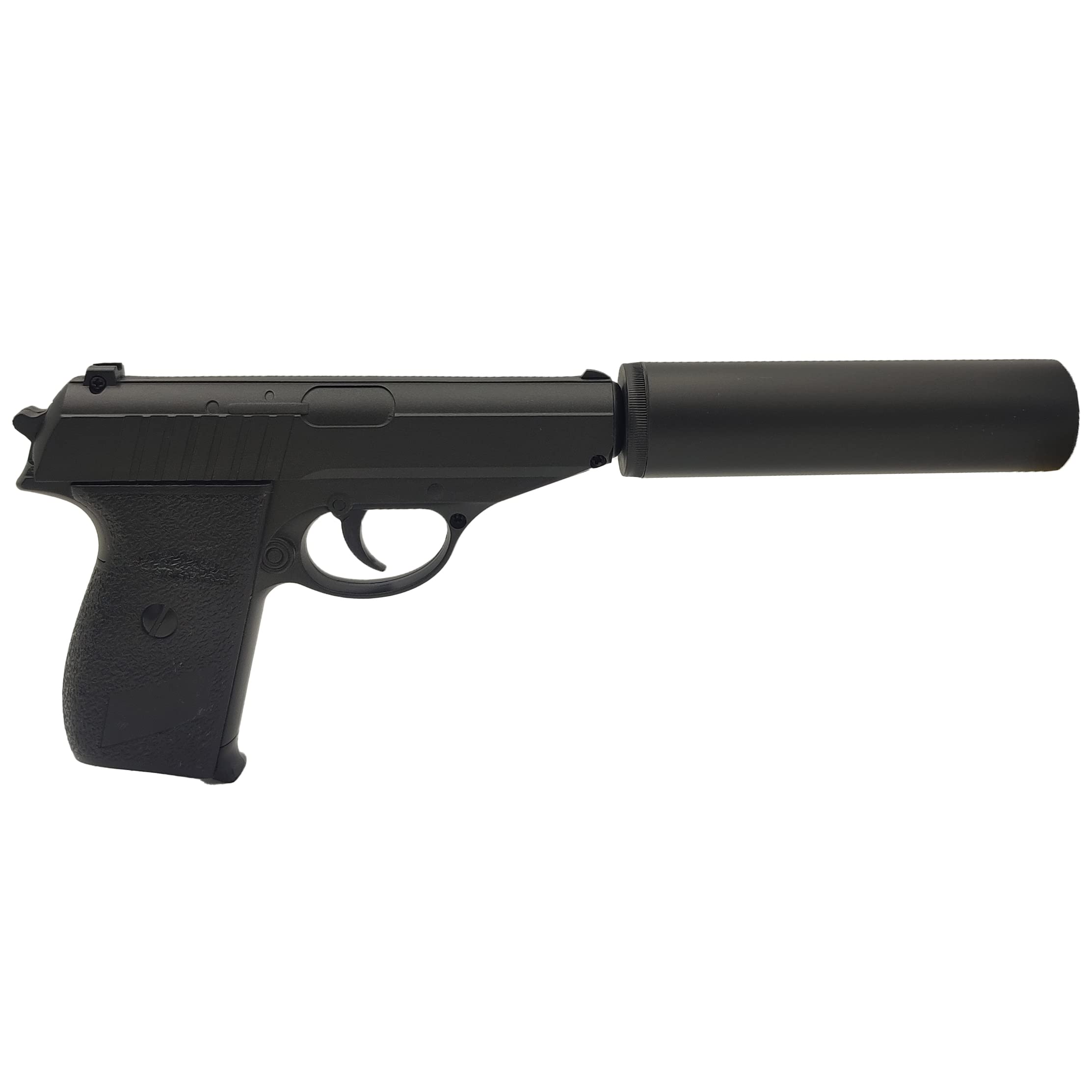 Pack Airsoft Pistolet Modèle PPKG3 à Ressort/Matière: Métal/Puissance 0.5 Joule/Livré avec Accessoires