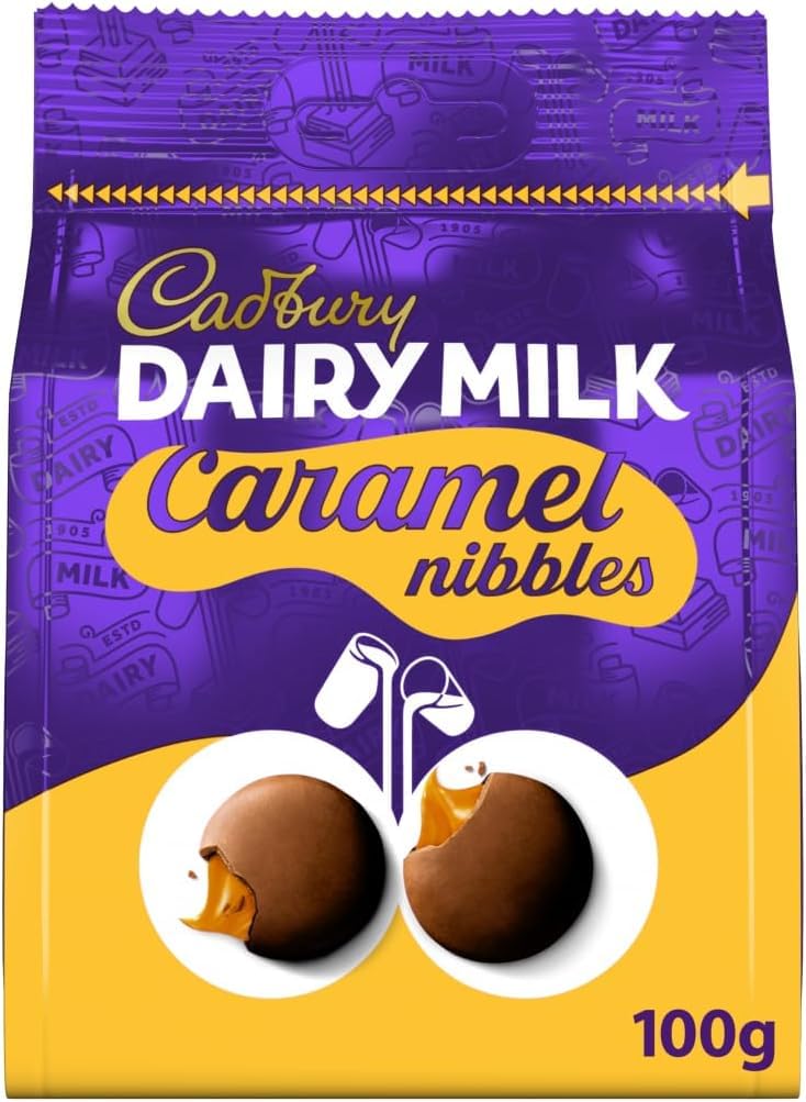 Cadbury Dairy Milk Caramel Nibbles Chocolate 100 Gr