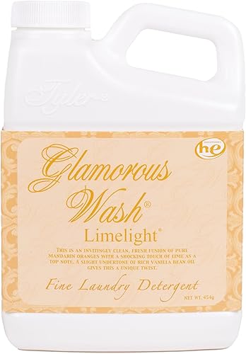 Limelight Glamorous Wash - Detergente fino para ropa de 16 onzas por Tyler Candles