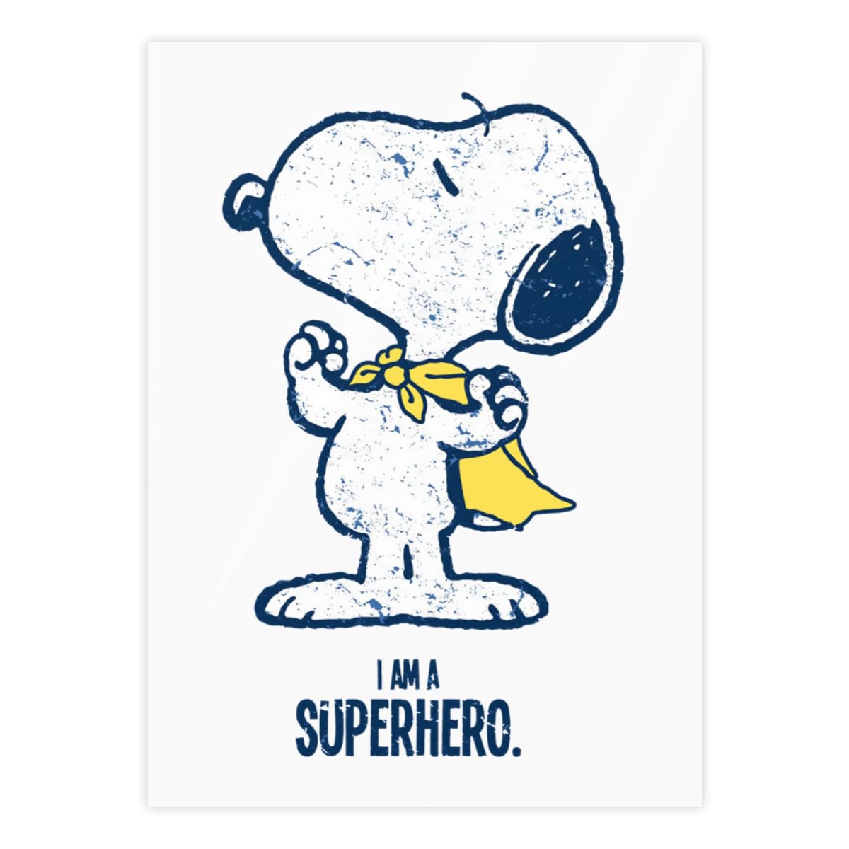 Amazon.co.jp: ピーナッツ スヌーピー 1枚 クリスタルステッカー