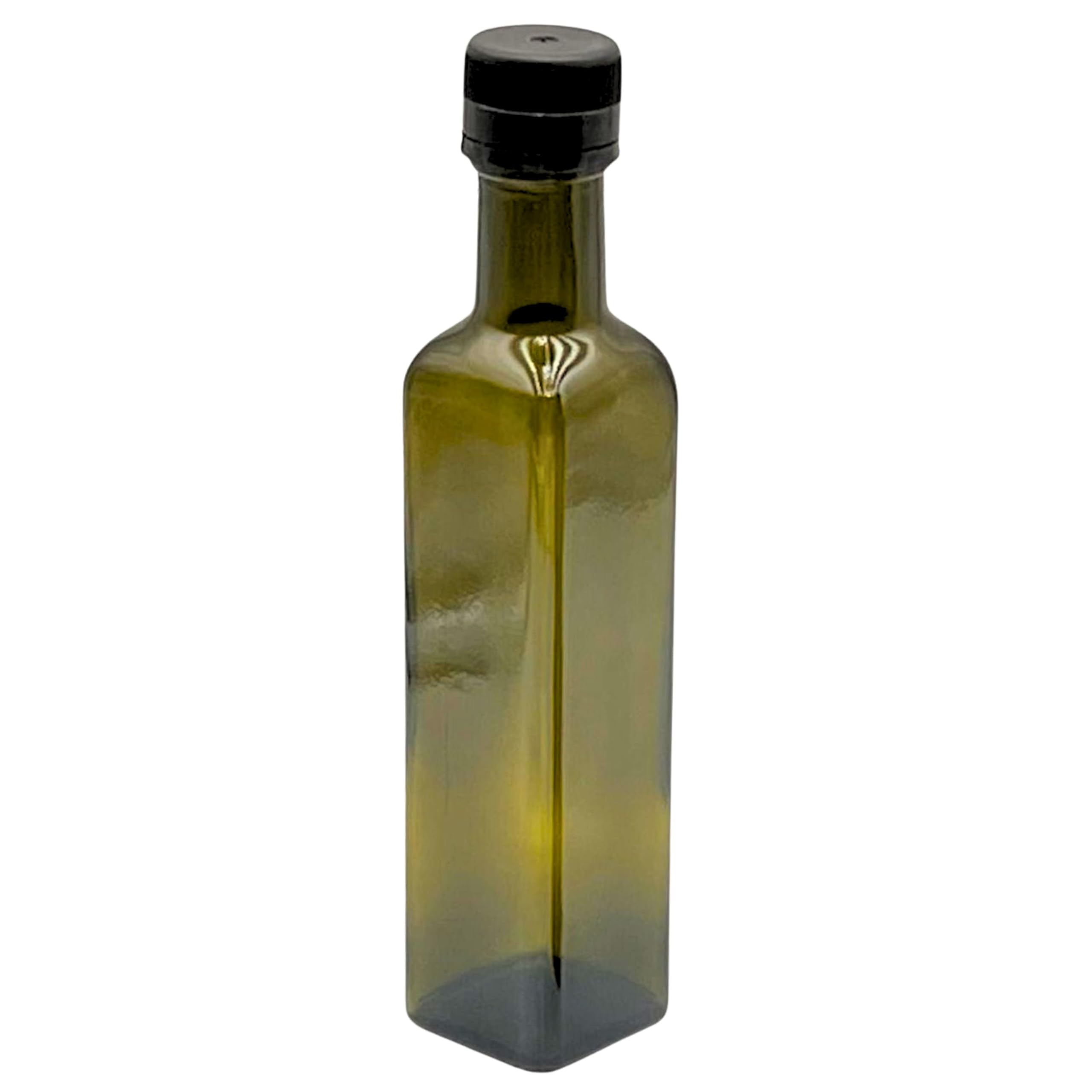 25x Ölflasche 250 ml Glasflaschen mit Aussgiesser und Etiketten