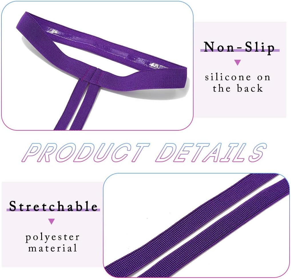 Rave Leg Wraps Elastic Garter Plus Size Leg Straps Music Festivals Coachella Outfits for Women - Image 4