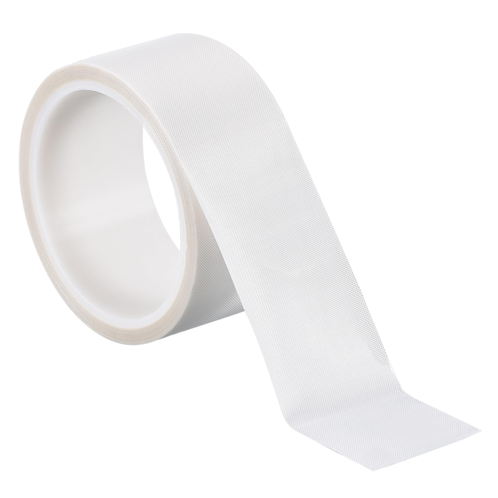 PATIKIL Heat Resistant Tape, 2 Inch x 33 Feet High Temperature Tape PTFE Adhesive High Heat Tape Waterproof for Vacuum Sealer Machine Insulation Protection, White, 0.13mm Thick