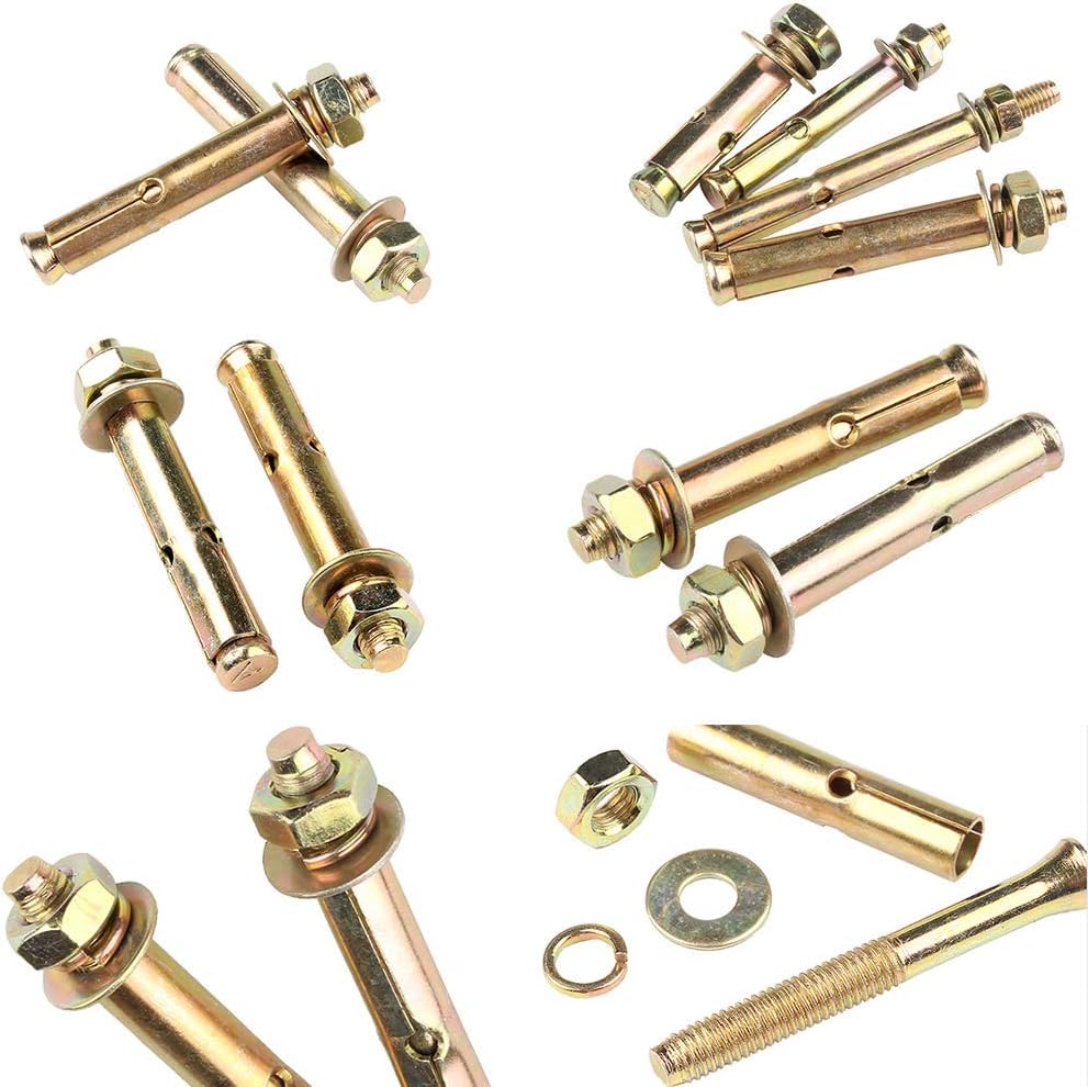 拡張ボルト、六角ボルトスリーブコンクリートホル外部拡張ボルト、/1ピース(M16*150)