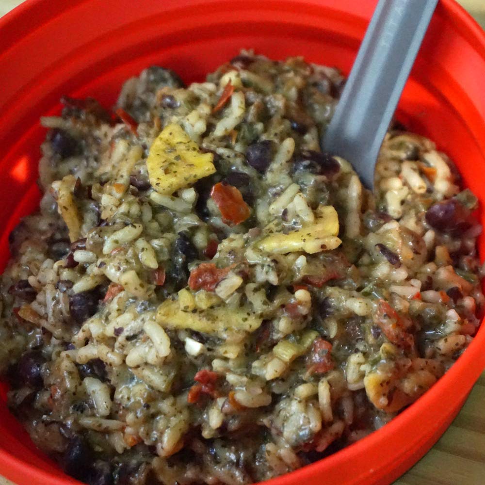 GOOD TO-GO Cuenco de arroz cubano | Comida de campamento, comida de mochilero (paquete de 6 porciones dobles) | Solo tienes que añadir comidas de agua, comidas de mochilero | Las comidas deshidratadas