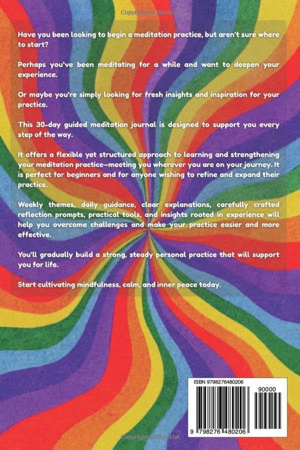 MEDITATION FOR BEGINNERS AND BEYOND: A 30-Day Guided Journal to Cultivate Mindfulness, Calm, and Inner Peace Paperback – November 29, 2025 - Image 3