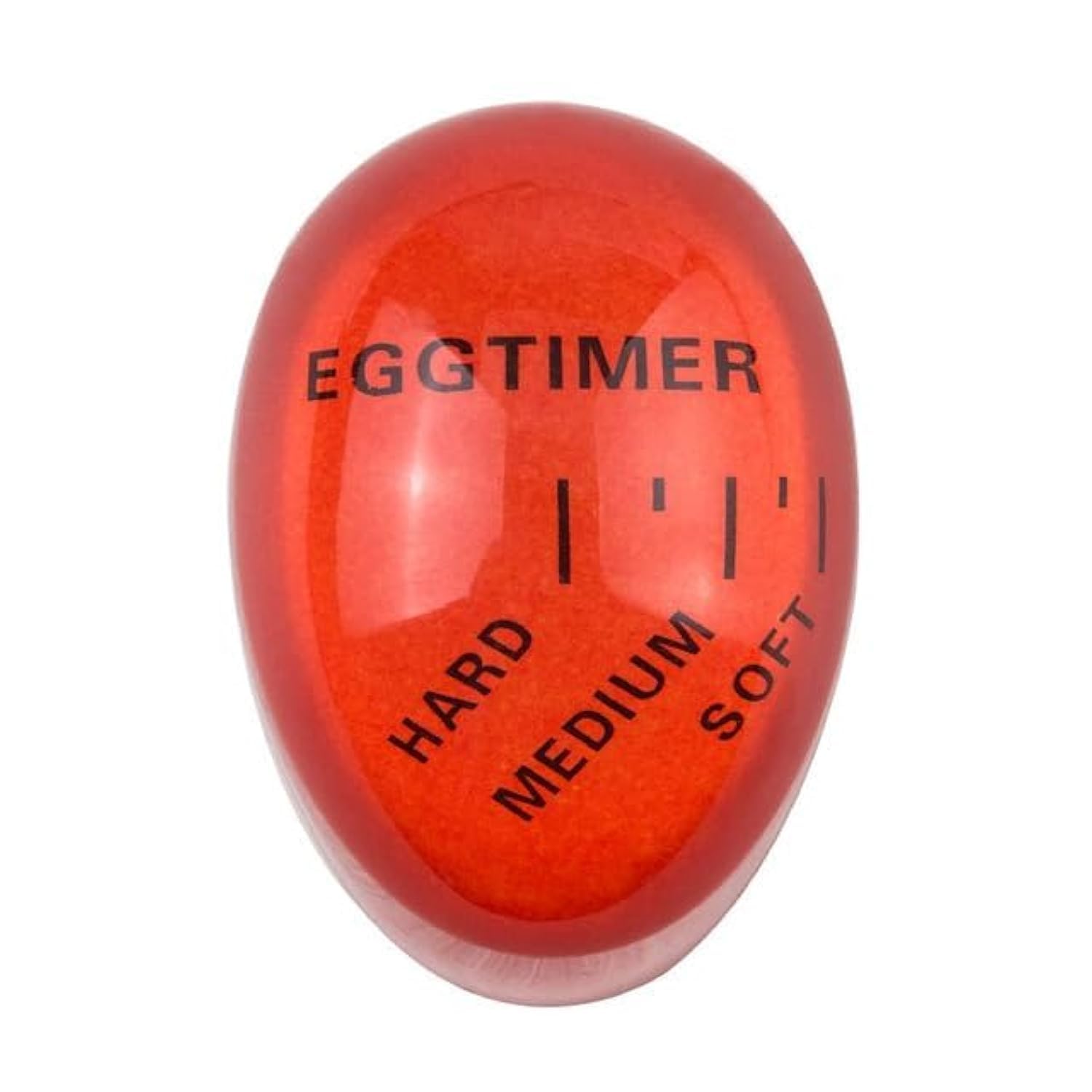 Egg Perfect Color Changing Heat Sensitive Hard Medium Soft, Boiled Eggs Cooking Kitchen Eco-Friendly Egg Timer Red timer