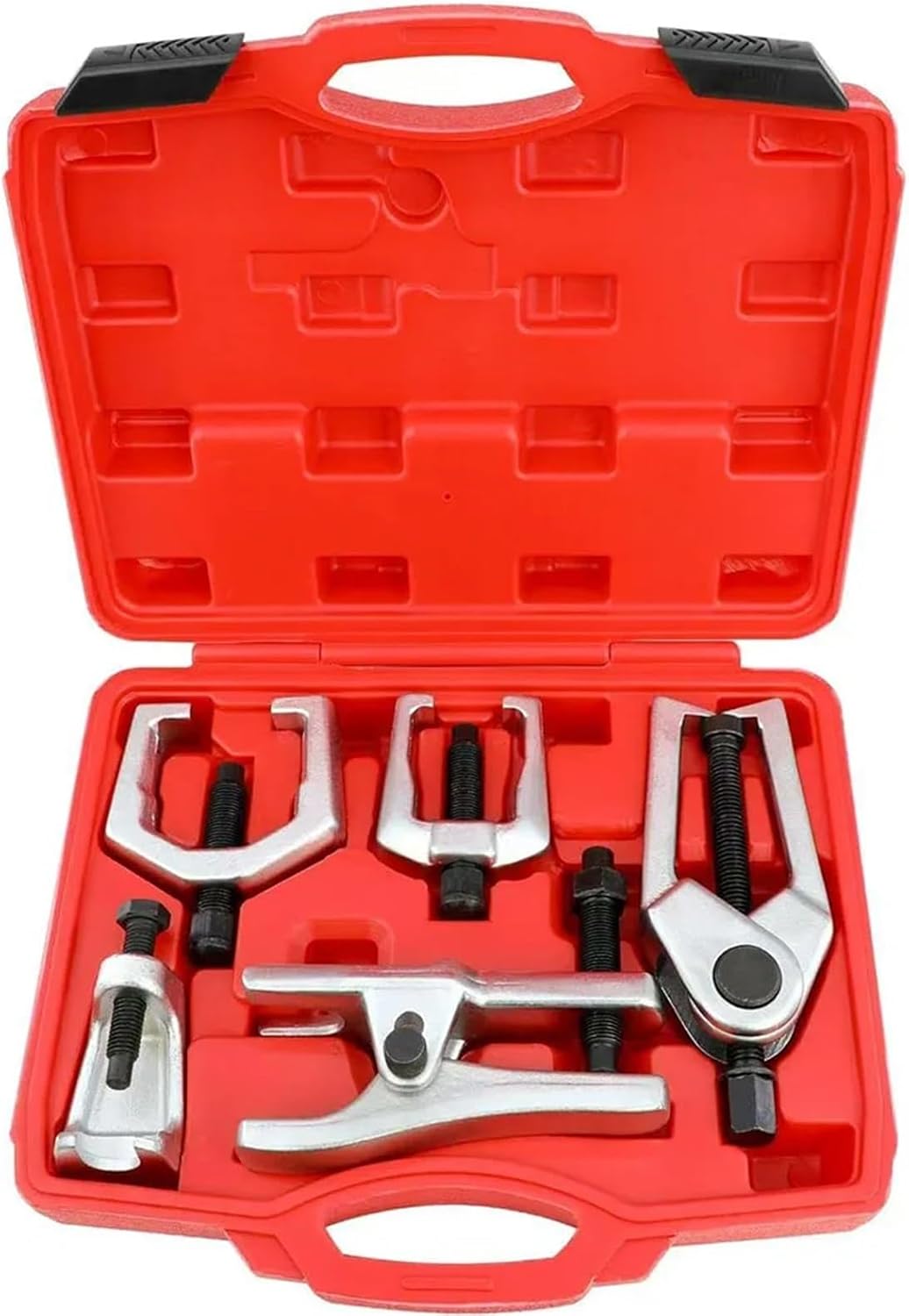 5-in-1 Front End Service Tool Kit Ball Joint Separator Pitman Arm Puller Set Tie Rod End Removal Tools Compatible With Car and Light Truck