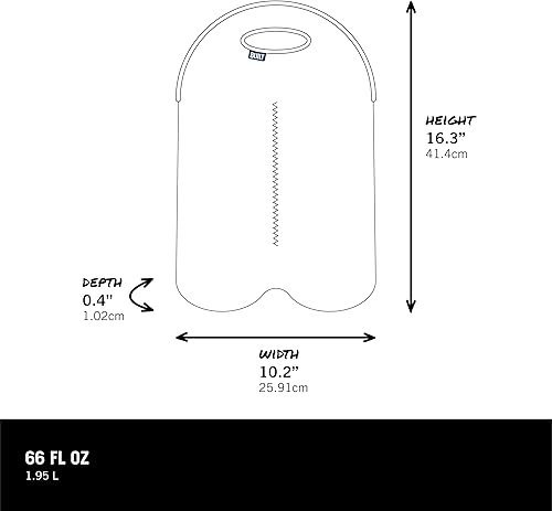 Miniatura 8 de BUILT Una botella de vino resistente a las manchas y al agua, ligera, aislada y reutilizable, portador protector para viajes en casa, atardecer