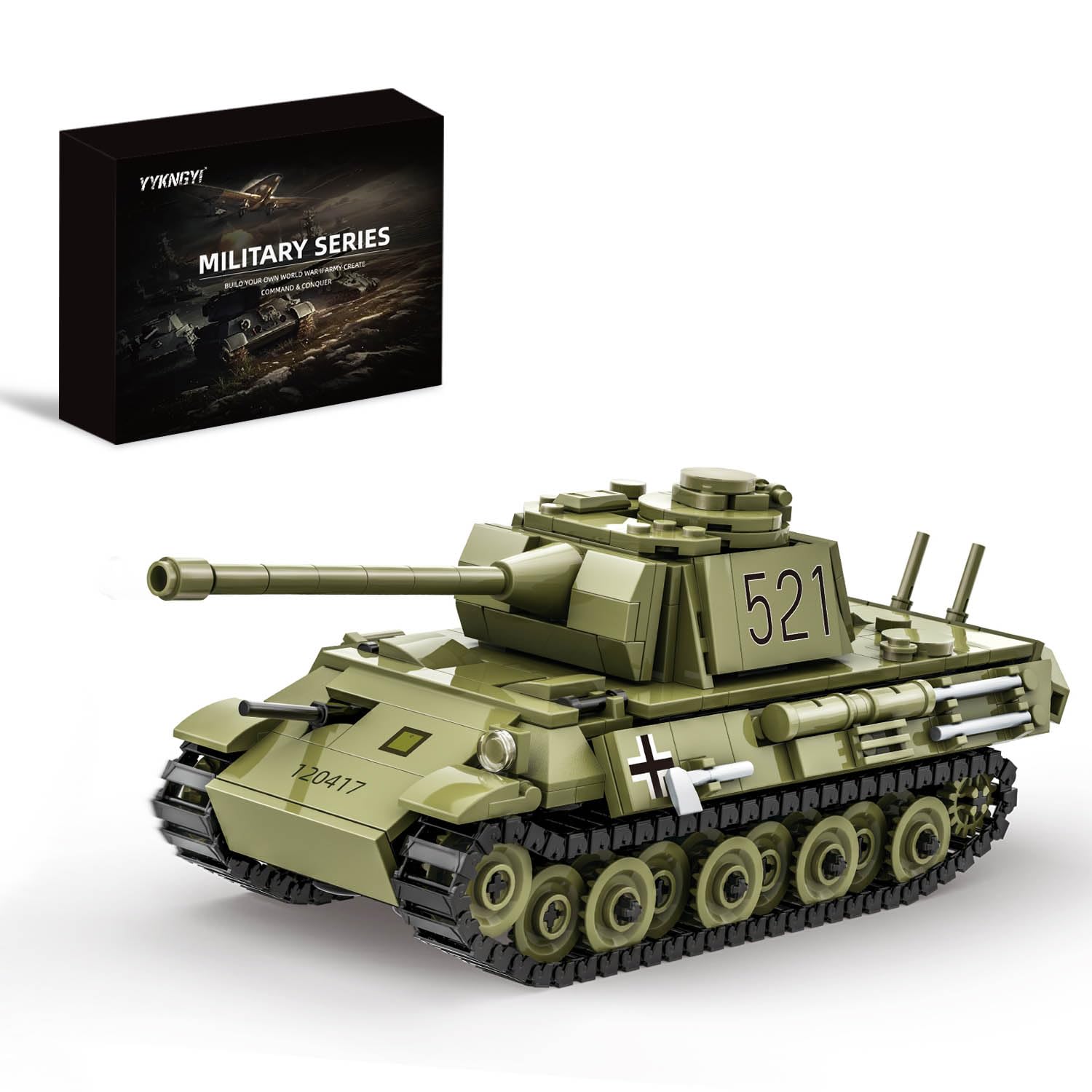 YYKNGYI Building Set-Panther Tank YC607
