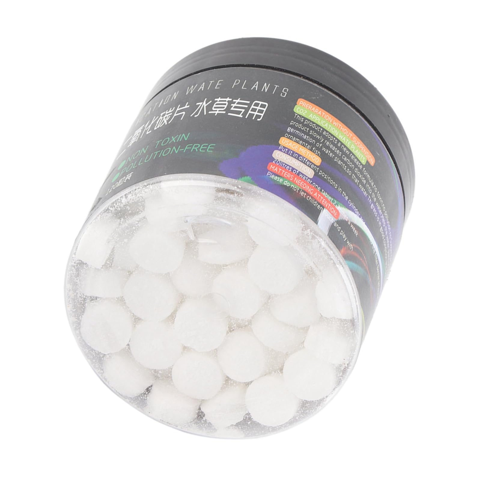 KIMISS CO2 Generator Tablets for Aquariums - 120 Count - Enhance Plant Growth & Aquatic Health - Easy to Use Carbon Dioxide Solutions for Fish Tanks