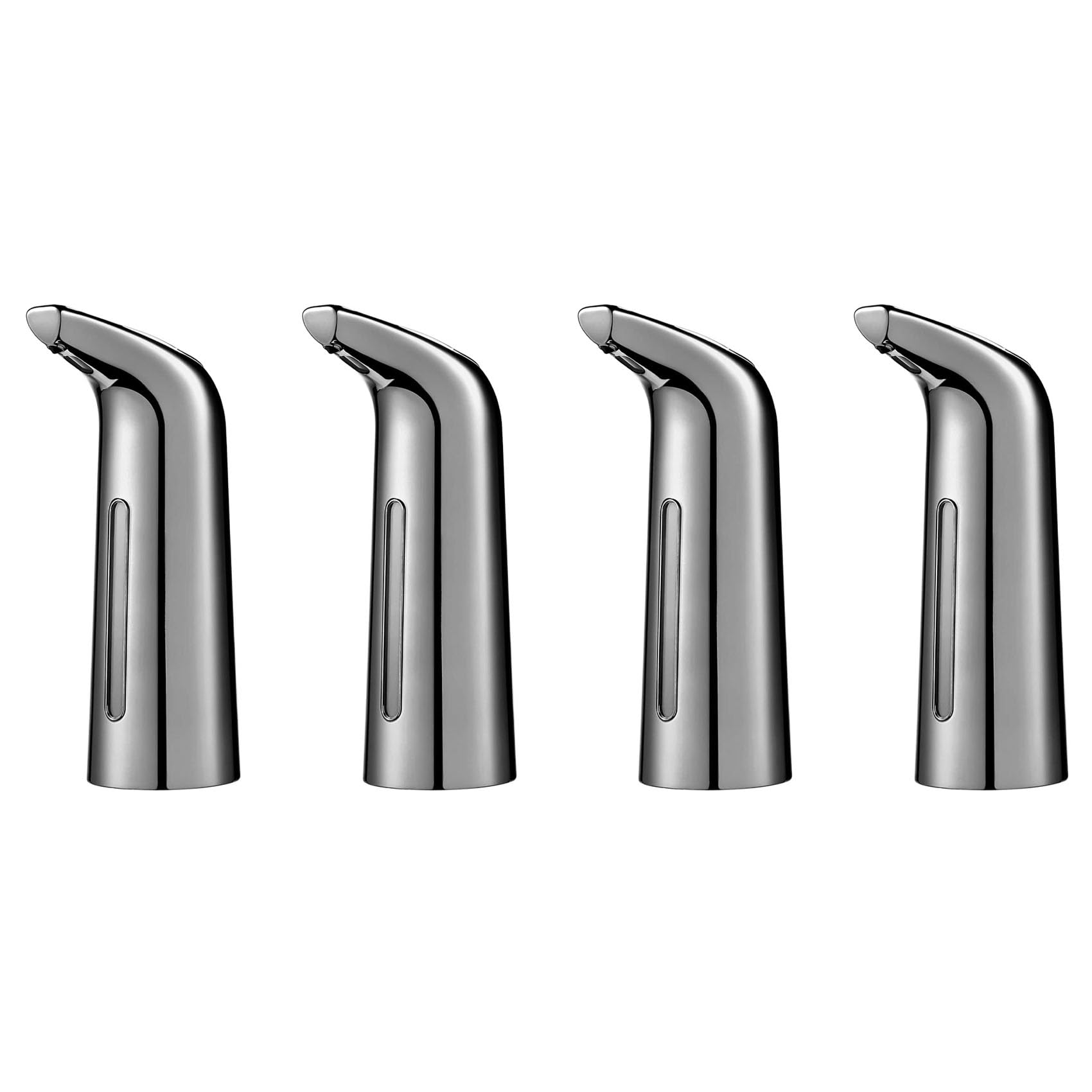 Hndhbfgrt 4X Automatic Soap Dispenser Touchless 400Ml, Sensor Soap Dispenser,Dish Soap Dispenser for Kitchen Bathroom Hotel