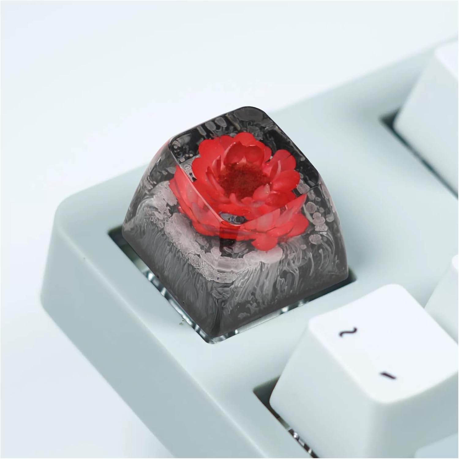 Pearlead Resin Backlit Keycap SA Profile Keycap R4 Keycap