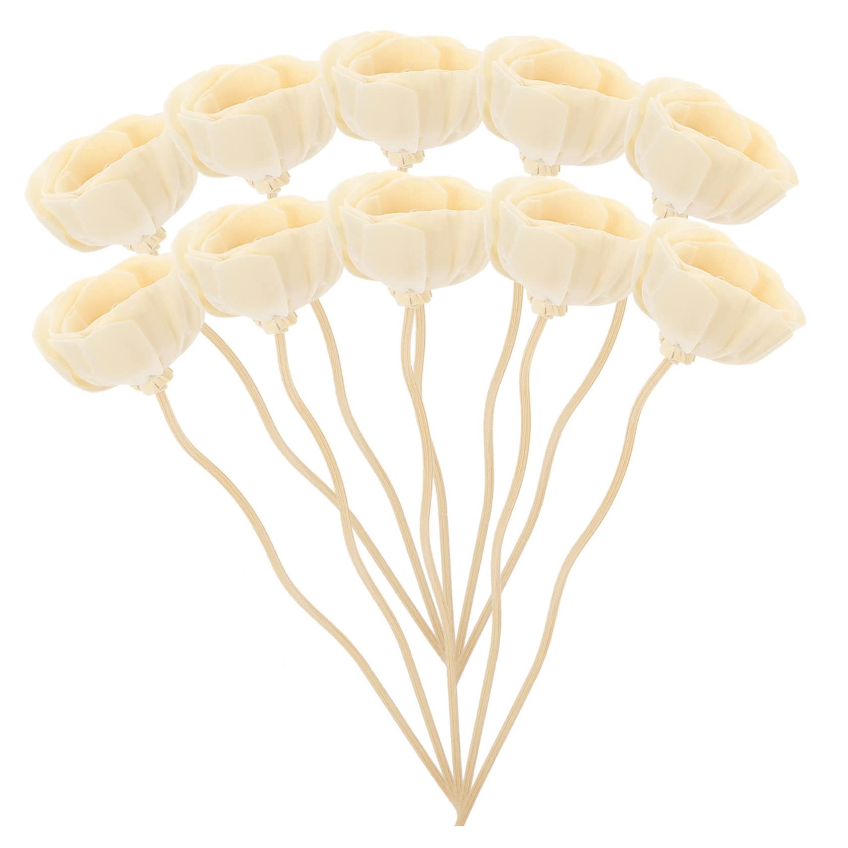 Didiseaon 3 Set Bastoncini Di Fiori Di Rattan Per Aromaterapia Diffusore Essenziale Ricarica Per Diffusore Per Interni Diffusori Per Aromaterapia Ricariche Di Oli Essenziali 10 pezzi*3