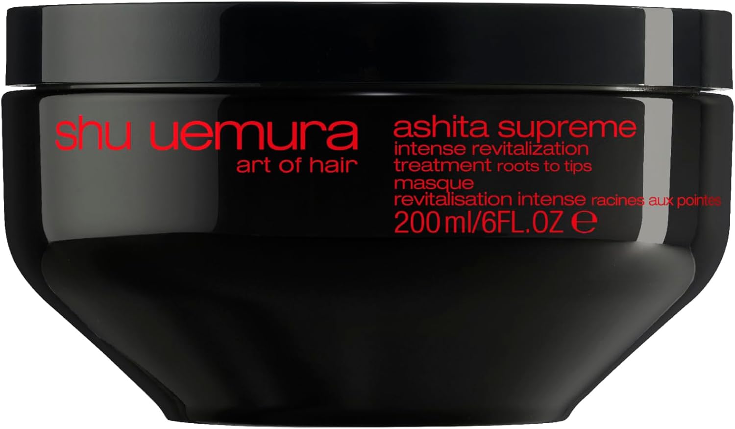 Shu Uemura, Ashita Supreme, intensywnie rewitalizująca maska do włosów, do wszystkich rodzajów włosów, z ekstraktem z Ashitaba, redukuje oznaki starzenia się włosów, zapewnia więcej połysku i