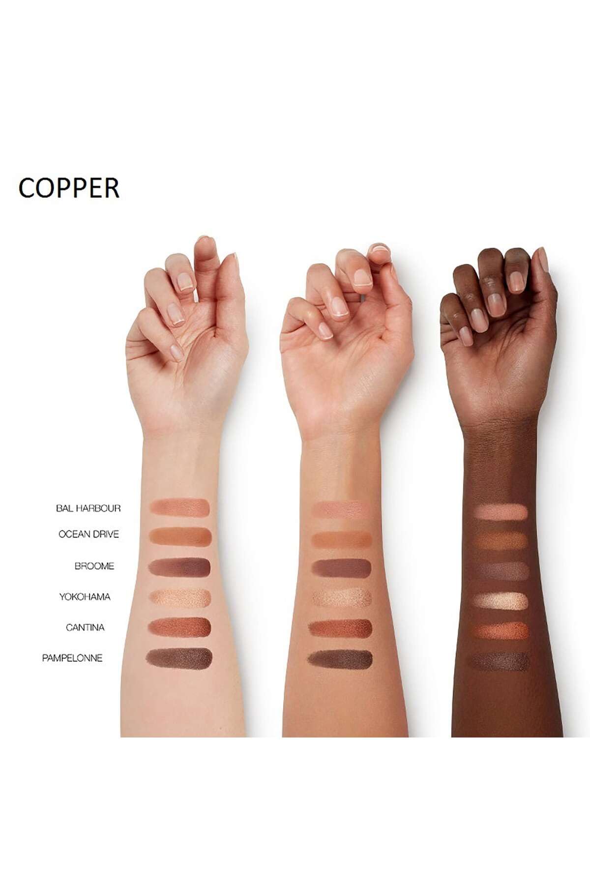 Nars Voyageur Eyeshadow Palette - Seyahat Boyu Göz Farı Paleti, Copper