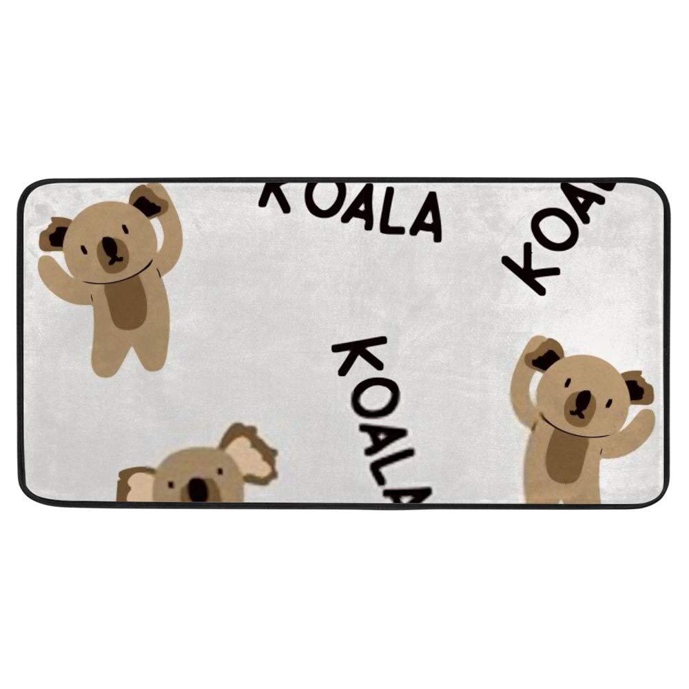 Tapis de cuisine antidérapant koala pour embellir votre pièce
