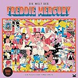 🧩1000 Teile Laurence King Verlag Die Welt des Freddie Mercury Puzzle, Yellow