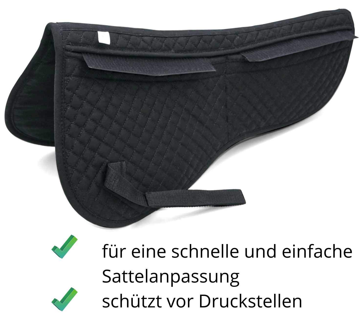 AMKA Correction Pad + 12 Couches de Selle pour réglage de la Selle