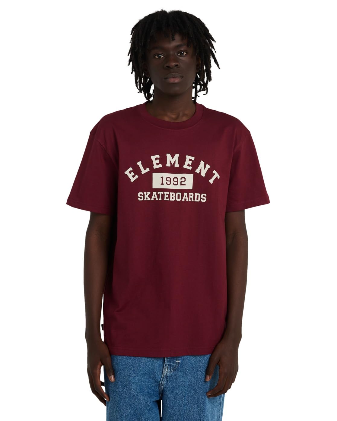 Element Men's Red Elet Home Team Cotton Short Sleeve T-Shirt - Size: 38