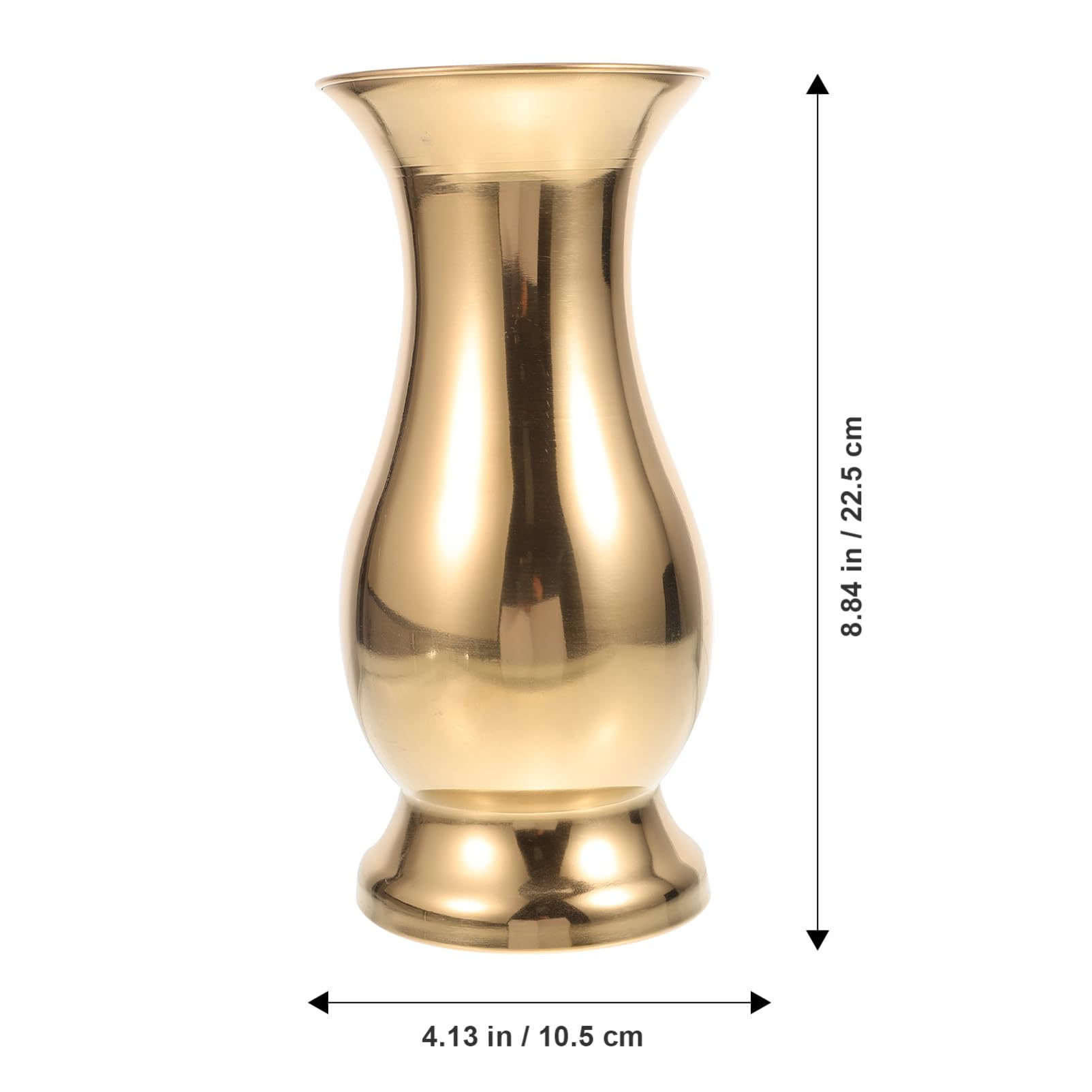 DECHOUS Centrotavola in Metallo Per Vaso Di Fiori in Acciaio Inossidabile Decorazioni Da Tavolo Portafiori Per Matrimonio