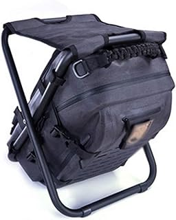 WEIFAN Camping y Senderismo - Silla Plegable para Camping y Pesca Mochila Multifuncional Impermeable para Camping/Barbacoa/Picnic/Viajar/Cazar