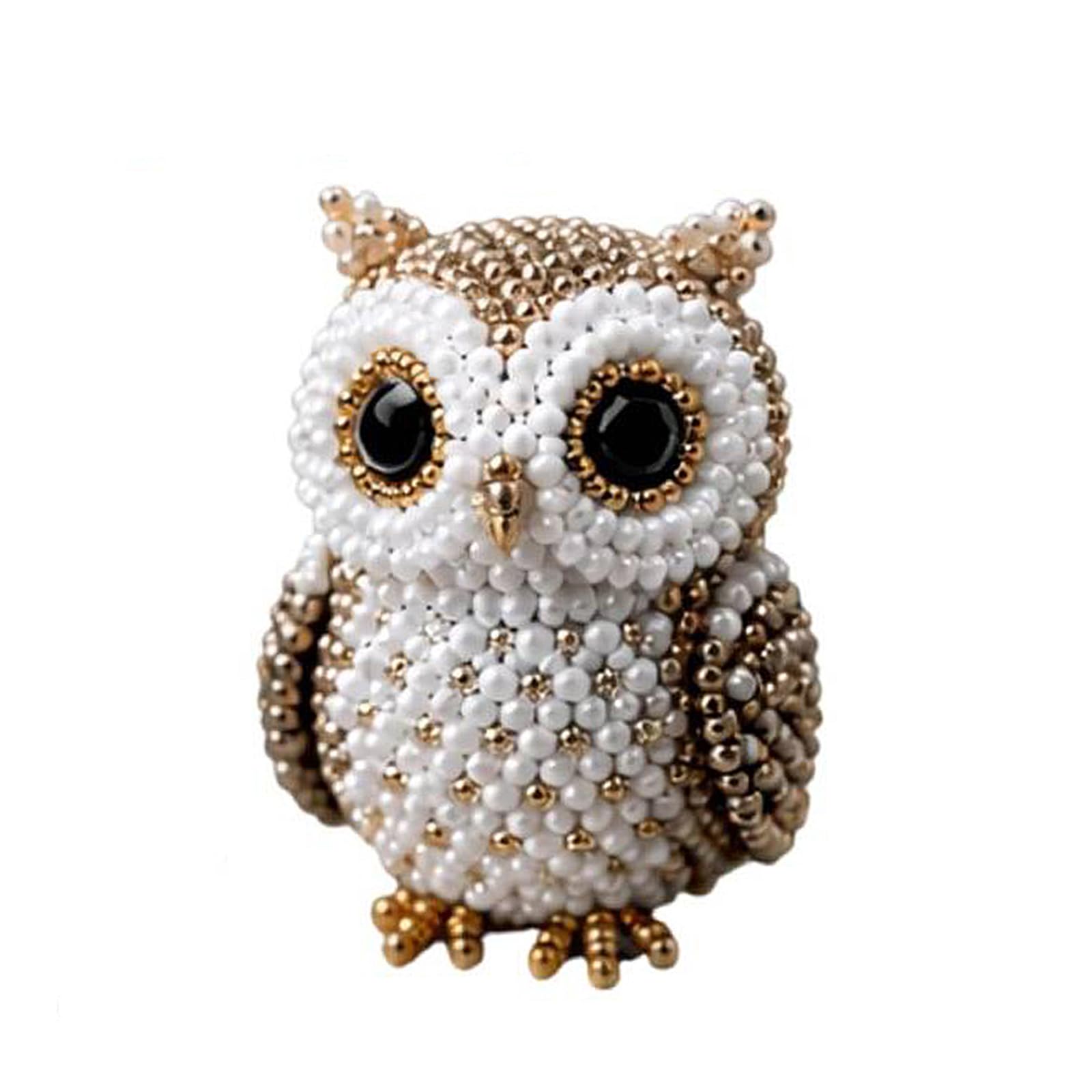 DIY Animal Beading Kit, 3D Cute Animals Beadwork Crafts Set with Colorful Beads & Step‑by‑Step Guide, Handmade Jewelry Art Kit for Adults Teens Gift & Home Decor DIY Projects -Woodpecker