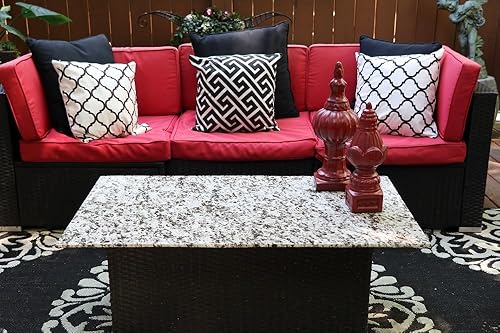 Miniatura 5 de Kitchen Peel and Stick Countertop Laminate Wallpaper Cover Update Black Grey White Granite Marble Vinyl Roll Waterproof Thick Durable Self-Adhesive