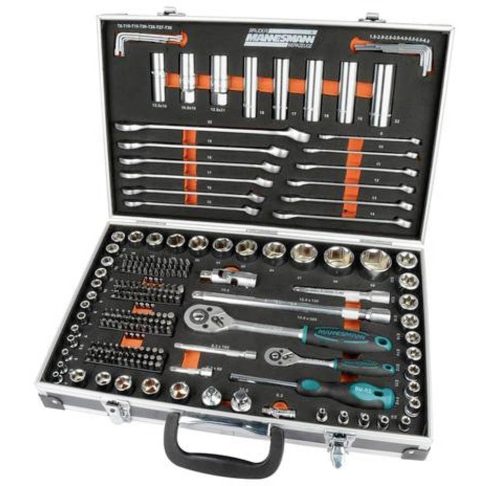 Brüder Mannesmann Tools M98432 Socket Spanner Set 232 Pieces