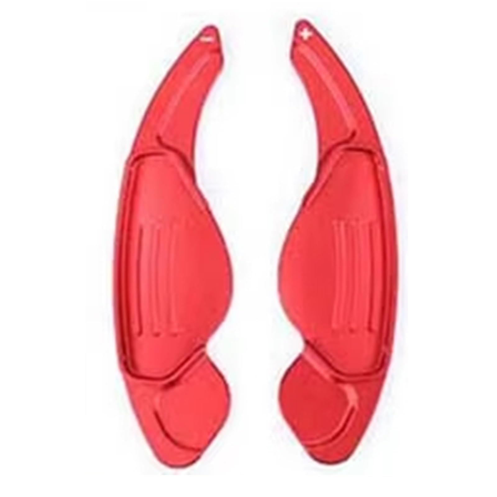 Cfdekoib Red Gear Shift Paddles Compatible With Jaguar For Xfl 2016-2017 For Xf 2011-2016 For Xj 2010-2017 Car Steering Wheel Paddle Shift