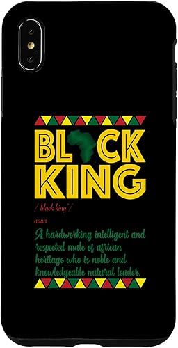 Miniatura 25 de iPhone 13 Pro Max Black King Black Pride African American Black History Case