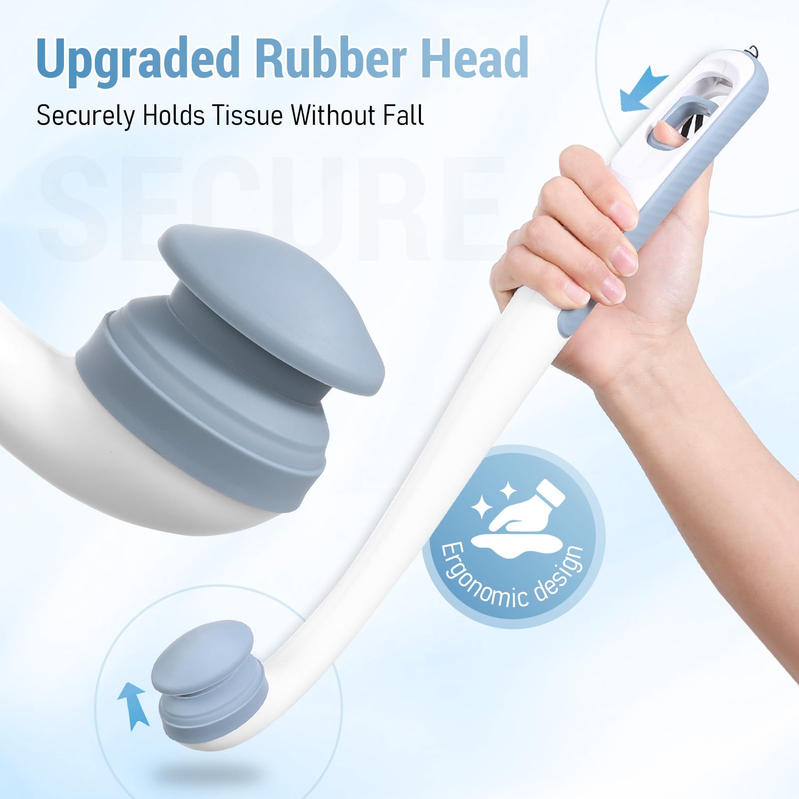 Toilet Aid - Secure Toilet Paper & Wipes -3