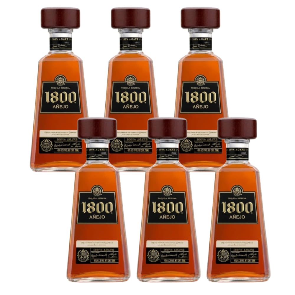 クエルボ アネホ1800 40度 750ml 6本セット Amazon.co.jp: テキーラ クエルボ 1800 アネホ 40度 750ml 6本セット